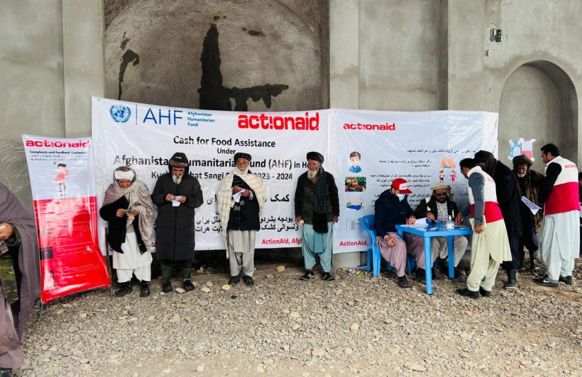 Cash for food assistance