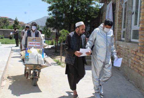 Food & Hygiene Kit Support Under Afghanistan COVID-19 Response Kabul Urban, 2020
