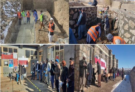 Cash For Work project in Ghor province