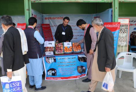 participation of ActionAid. Afghanistan in Exhibition 