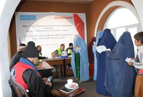 ActionAid, Afghanistan Distributes Cash to Assist 1,000 Vulnerable Families in Kabul Districts