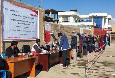 Winterization Support Packages Distributed to 566 Vulnerable Families in Bamiyan Center