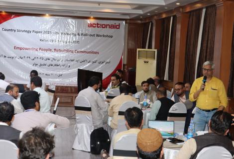 ActionAid, Afghanistan Launches Country Strategy IV (2025–2029): Empowering People, Rebuilding Communities