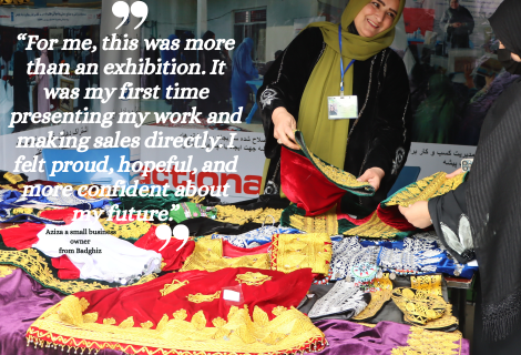 Creating opportunities for Afghan women through employment and economic empowerment