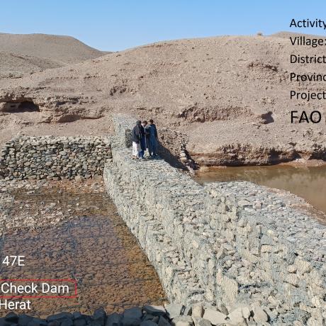 WBK-CLL-Gabion Check Dam, Deh Moghol-karakh-Herat