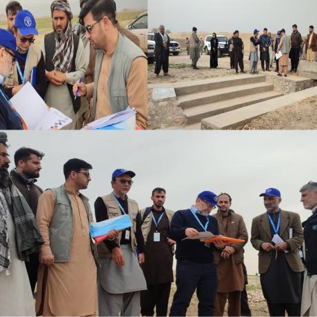 UN-FAO Audit Team visits ActionAid. Afghanistan’s Project Progress in Balkh Province