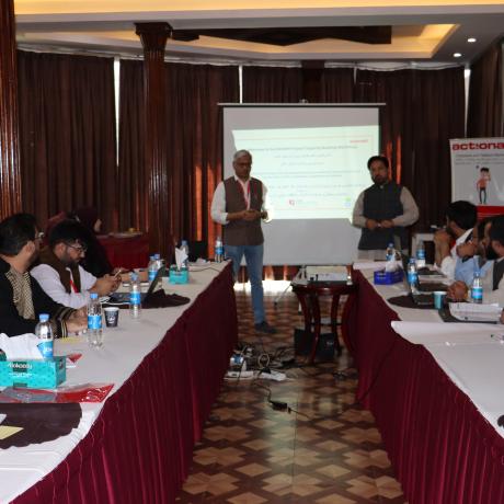 ActionAid Afghanistan Hosts Two-Day Workshop to Empower Staff and Consortium Partners in CFM, Safeguarding, Localization, and Inclusion