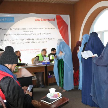 ActionAid, Afghanistan Distributes Cash to Assist 1,000 Vulnerable Families in Kabul Districts