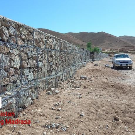 ActionAid Completes Retaining Wall Project to Protect Homes and Farmlands in Ghor Province