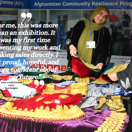 Creating opportunities for Afghan women through employment and economic empowerment