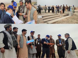   UN-FAO Audit Team visits ActionAid. Afghanistan’s Project Progress in Balkh Province