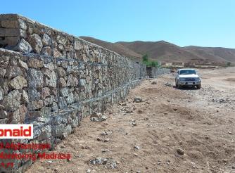 ActionAid Completes Retaining Wall Project to Protect Homes and Farmlands in Ghor Province