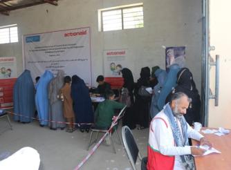 ActionAid ,Afghanistan cash distribution in paghman district 