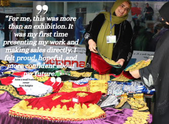 Creating opportunities for Afghan women through employment and economic empowerment